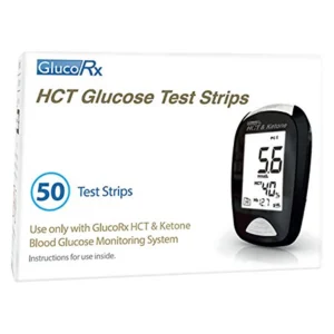 GlucoRx-HCT-Glucose-Test-Strip-50-Pack