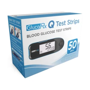 GlucoRx-Q-Blood-Glucose-Test-Strips-50Count