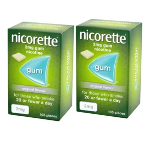 Nicorette-2mg-Gum-(Original Flavour)--105-pieces-2-pack