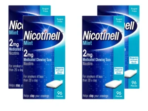 Nicotinell-Nicotine-Gum-Quit-Smoking-Aid-Mint-Flavour-2mg-4X96Pieces