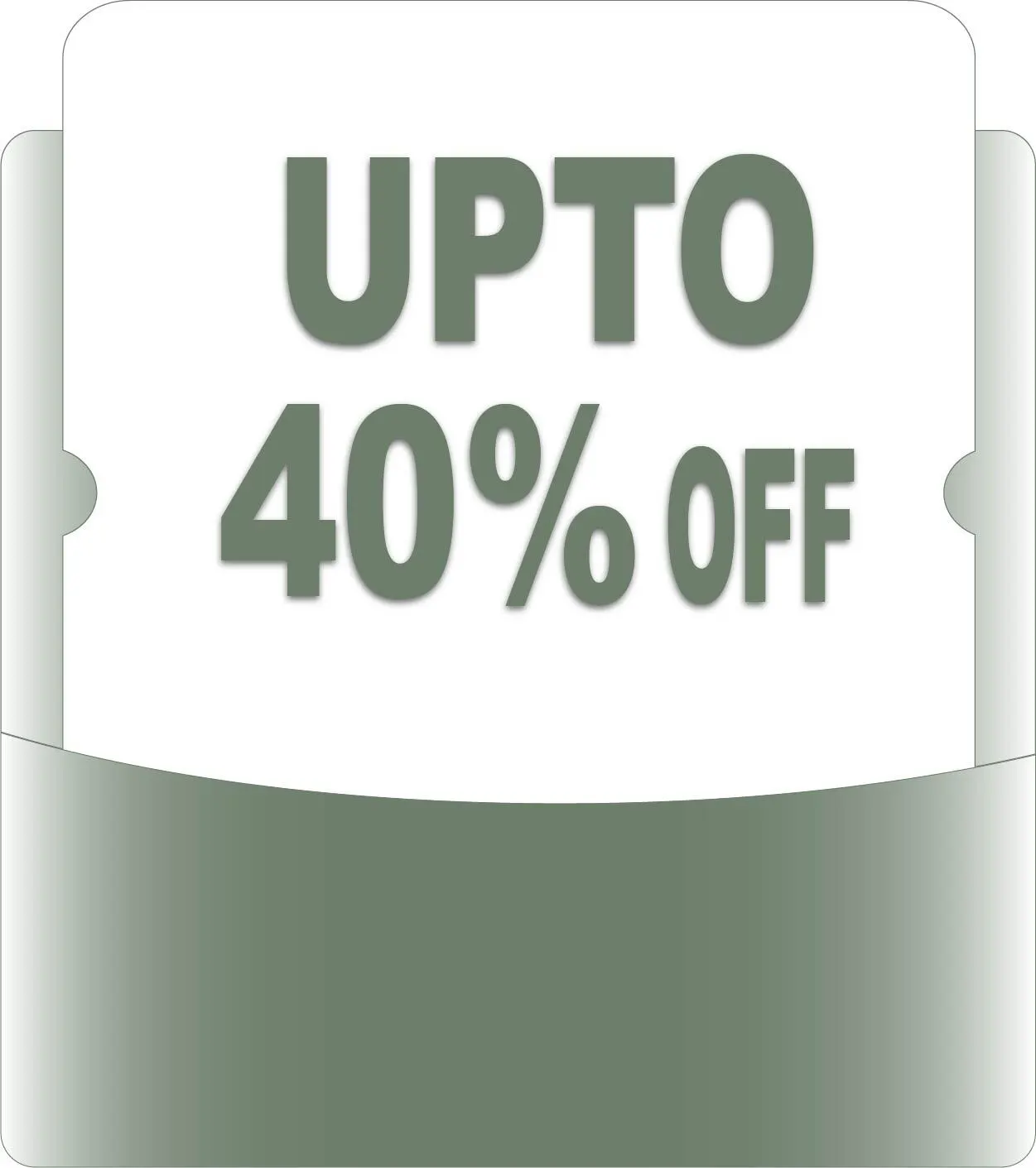 upto 40% off