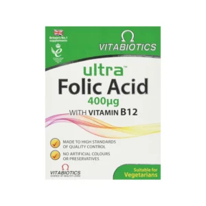 Vitabiotics-Ultra-Folic-Acid-Vitamin-B9-with-Vitamin-B12-60-Tablets