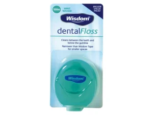 Wisdom-Dental-Floss-Mint-Waxed-100m