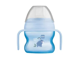 Mam-Starter-Cup-150ml-With-4+-Soother-Blue