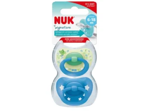 NUK-Signature-Baby-Dummy,-6-18-Months-Silicone-Soothers-2-Count-1