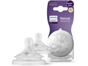 Philips-Avent-Natural-Response-3.0-Teat-Level-4-3m+-2Pk