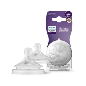 Philips-Avent-Natural-Response-3.0-Teat-Level-4-3m+-2Pk