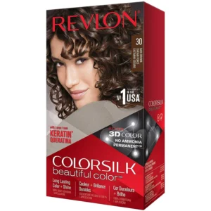 Revlon-Colorsilk-Permanent-Hair-Dye-Dark-Brown-(30-3N)