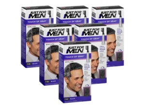 Just For Men T55 Touch of Grey Black Hair Dye (2)